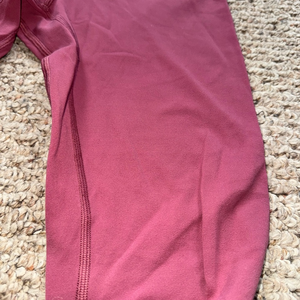 Pink Dusty Rose Lululemon align leggings - Picture 7 of 7